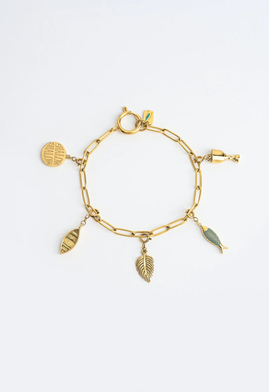 The Chosen - Bracelet - 5 & 2 - gold