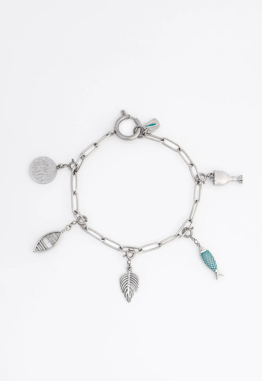 The Chosen - Bracelet - 5 & 2 - Silver
