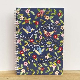 Hope and a Future - Spiral Bound Notebook