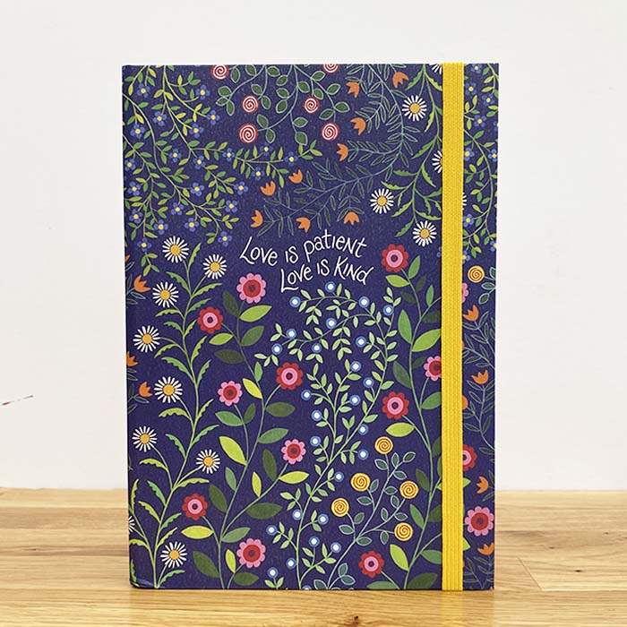 Love Is Patient Hardback Notebook
