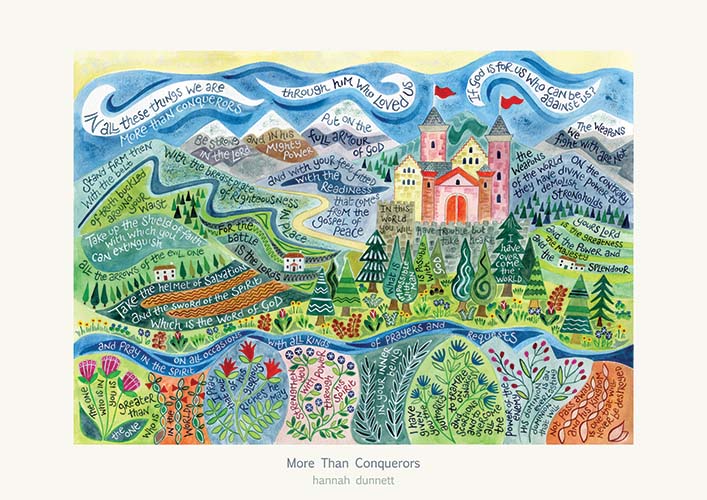 More Than Conquerors - Card