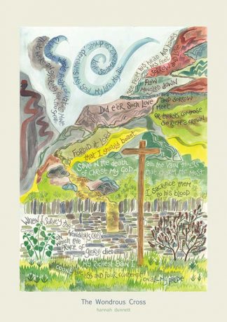 The Wondrous Cross - Hannah Dunnett A3 Print