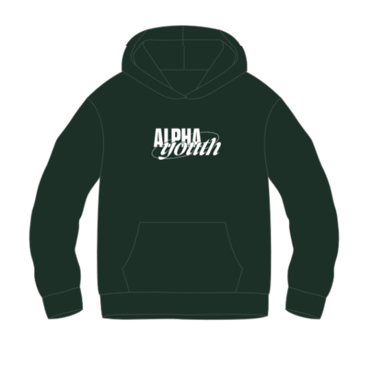 YOUTH ALPHA - Hoodie - Varsity Green (Alpha Youth)