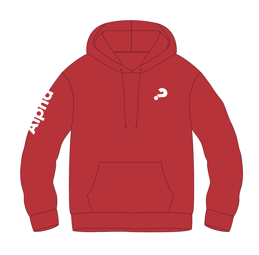 Alpha Hoodie (Red)