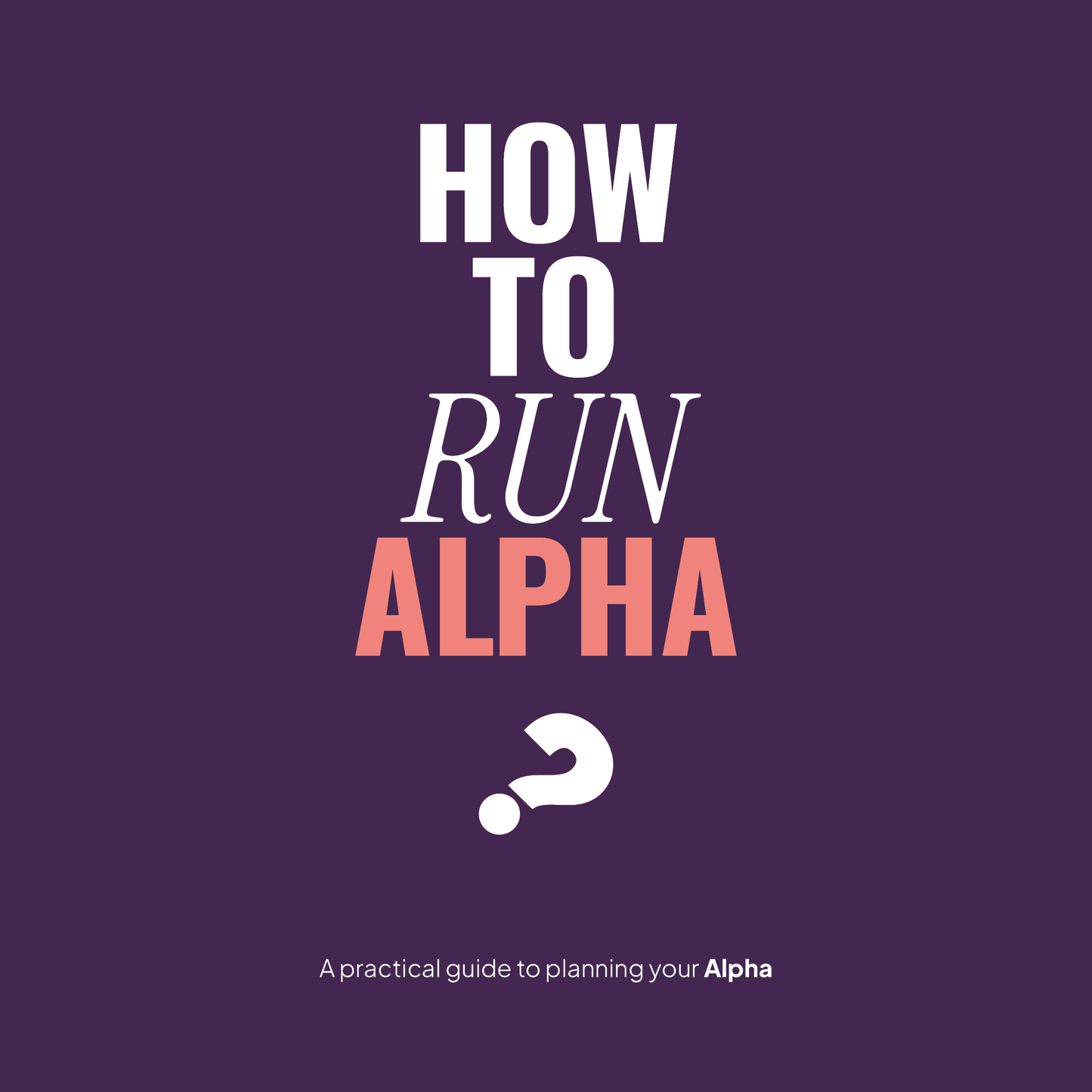 How To Run Alpha