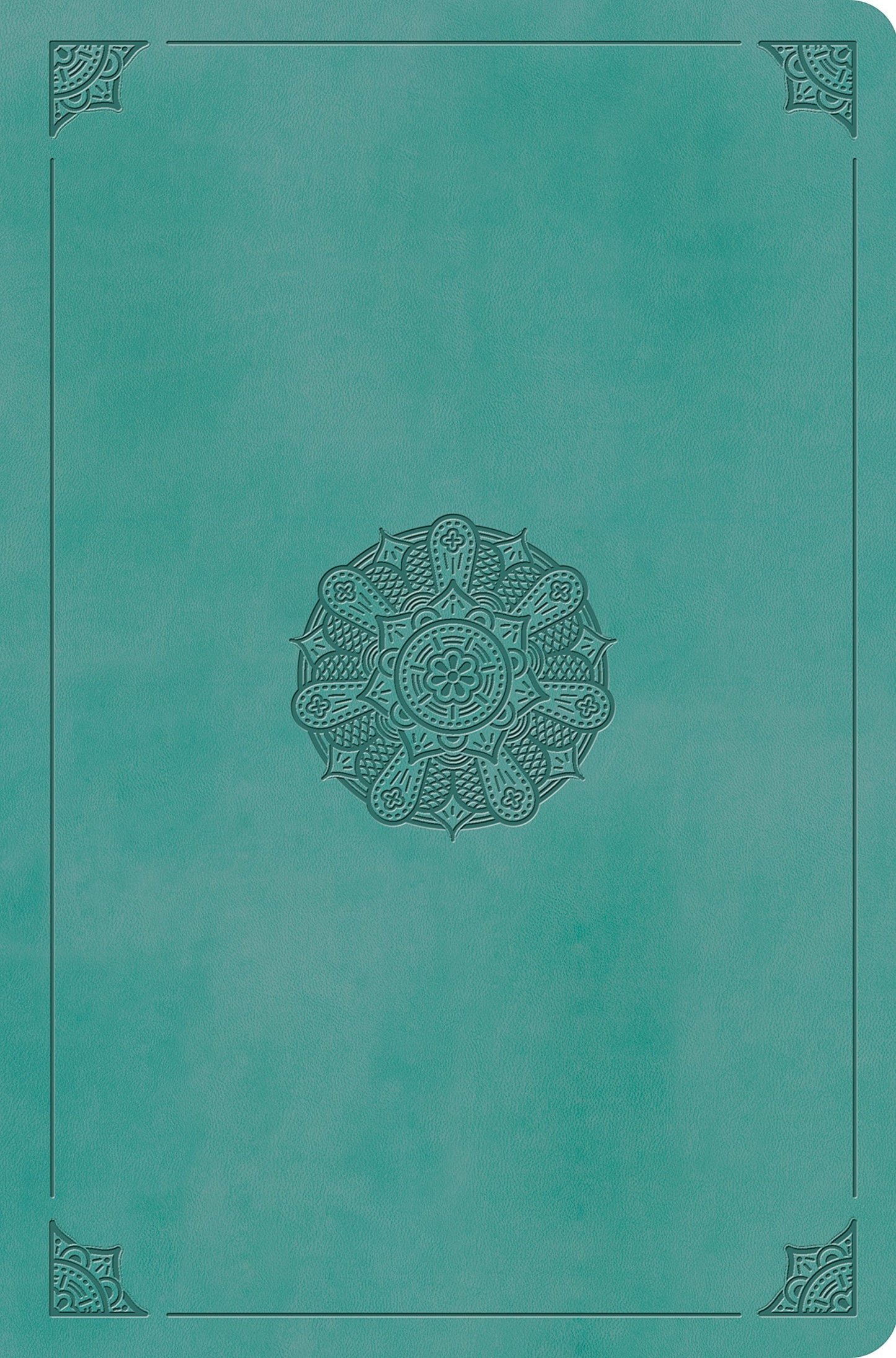 ESV Value Compact Bible (TruTone, Turquoise, Emblem Design) - Re-vived
