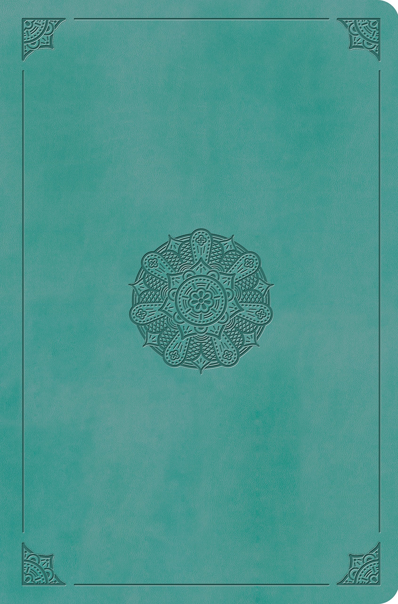 ESV Value Compact Bible (TruTone, Turquoise, Emblem Design) - Re-vived