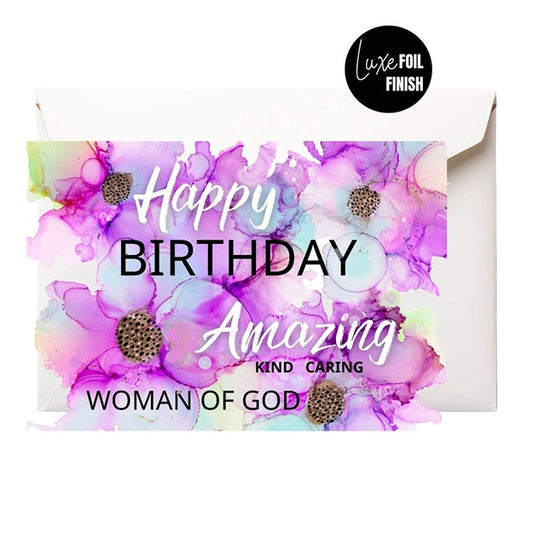 Birthday Girl Card - Re-vived