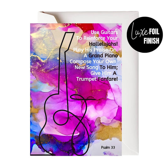 Guitar Card - Re-vived