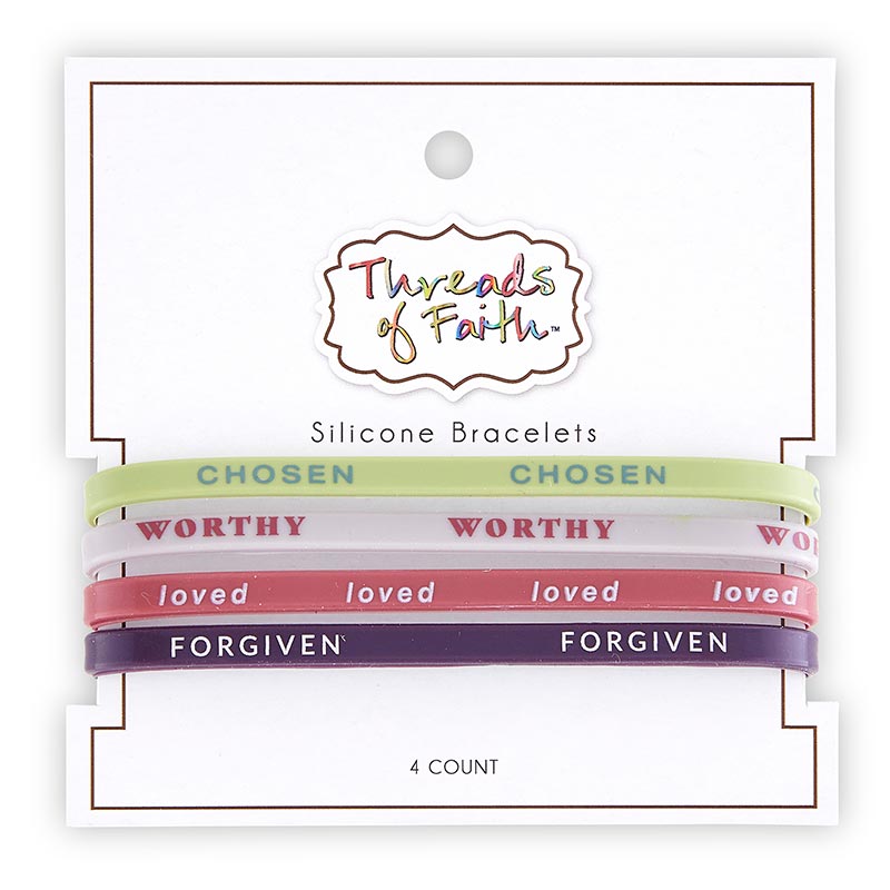 Silicone Bracelet - 4 Pack - God Calls Me