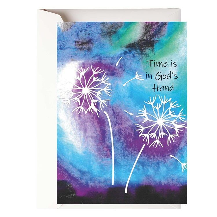 Time Is In God's Hand Card - Re-vived