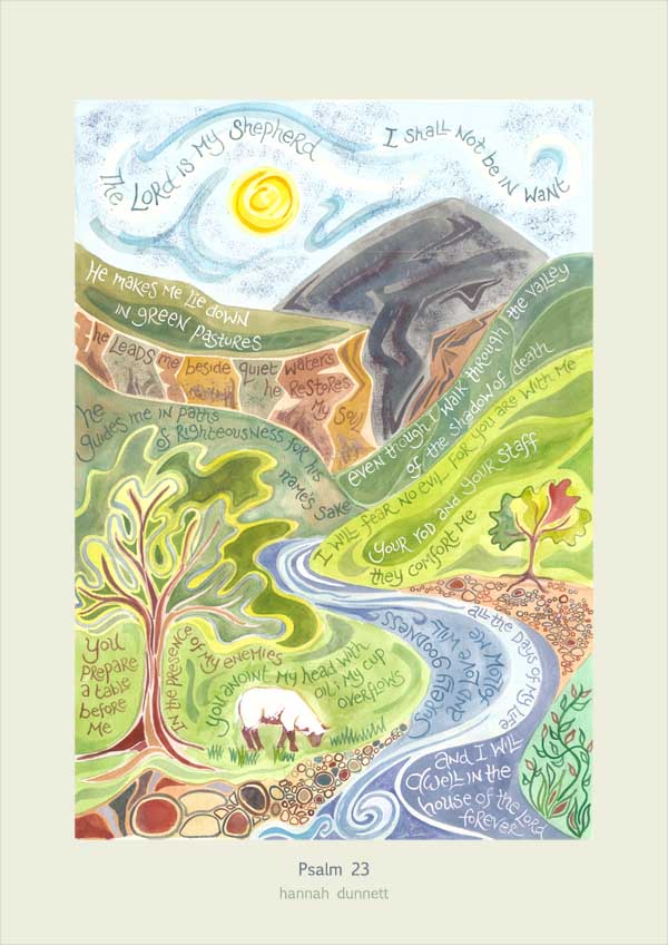 Psalm 23 - Card