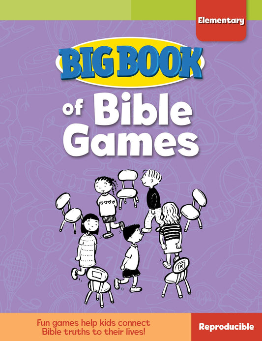 Big Book Of Bible Games For Elementary Kids - Re-vived