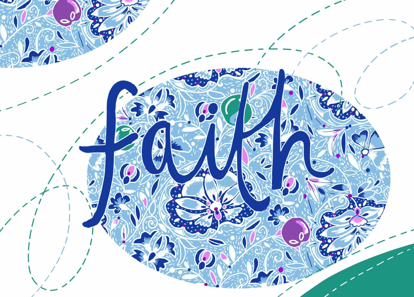 Faith - A6 Greeting Card - Re-vived