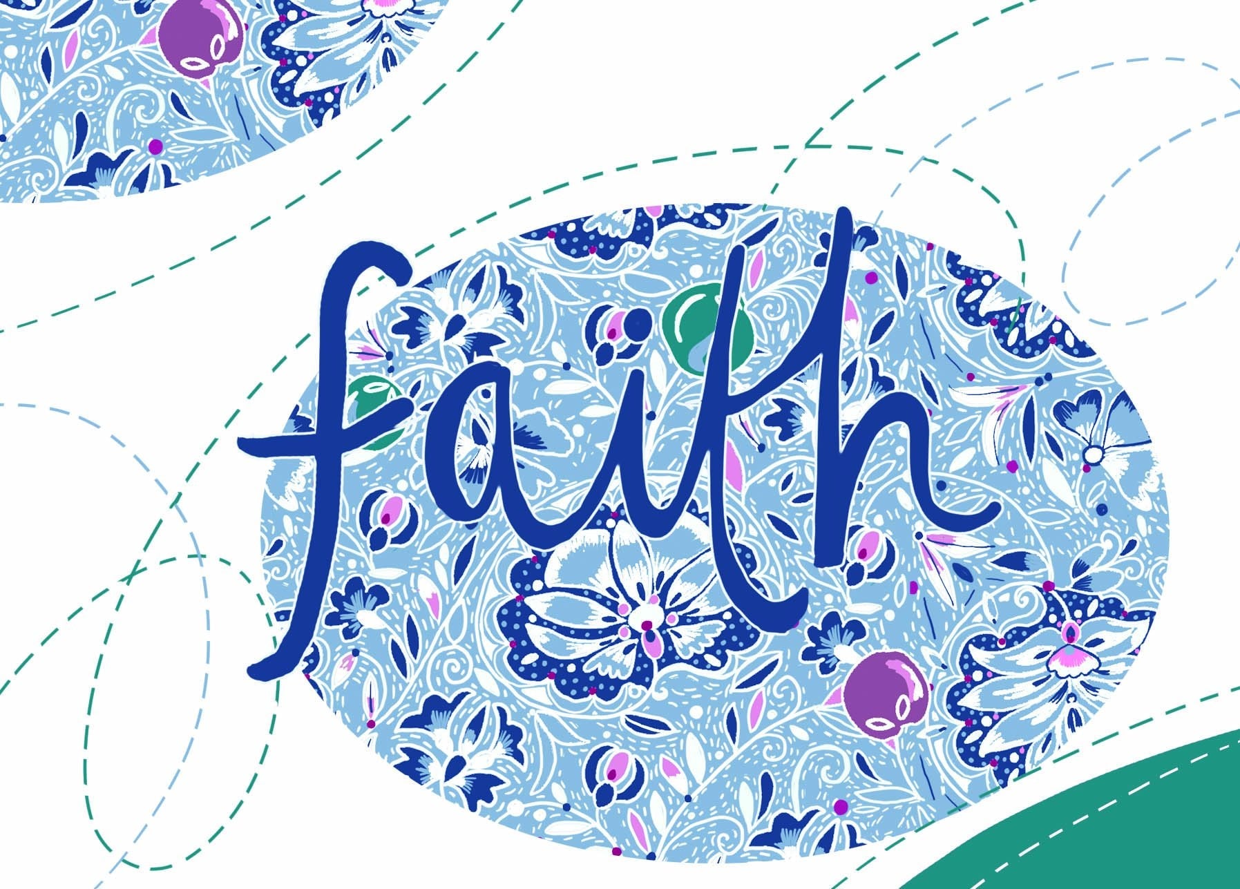 Faith - A6 Greeting Card - Re-vived