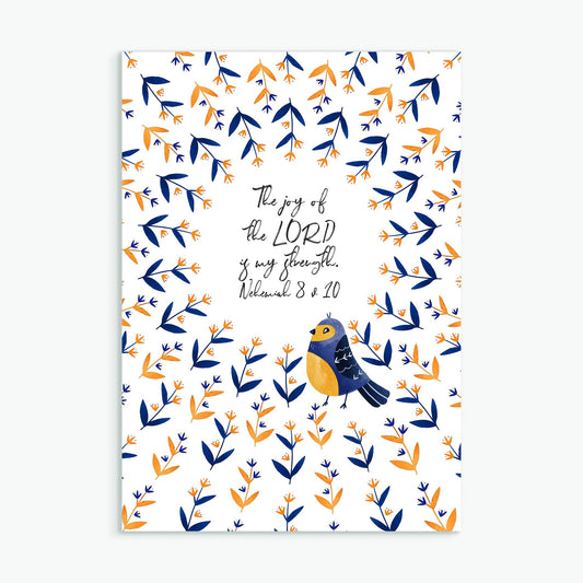 The Joy Of The Lord Greeting Card - Re-vived