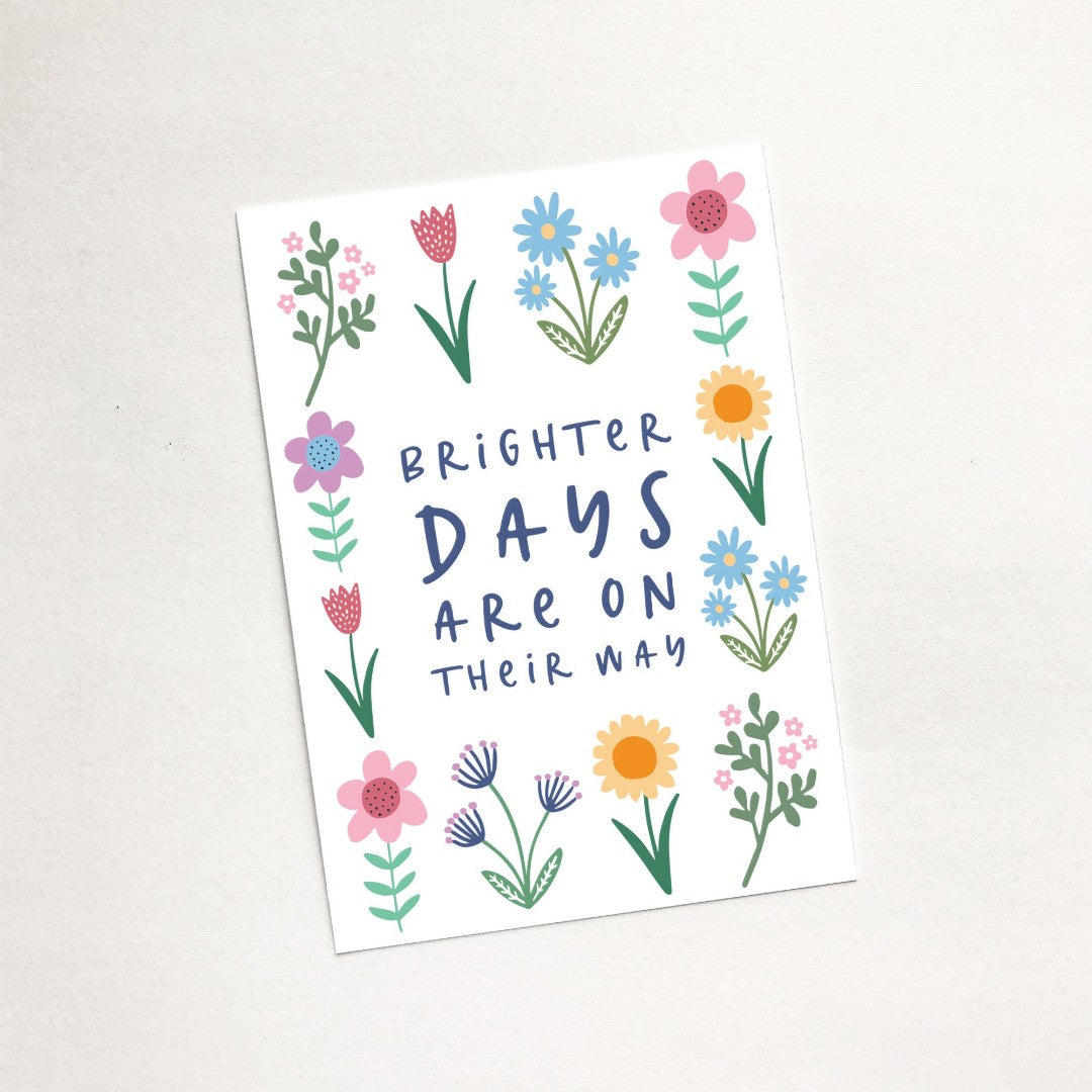 Brighter Days (Spring) - Mini Card - Re-vived