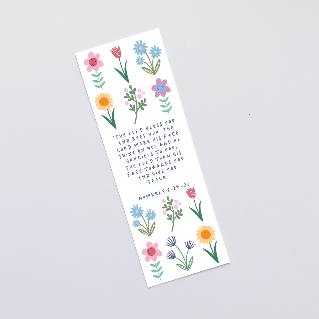 The Lord Bless You (Spring) Bookmark - Re-vived