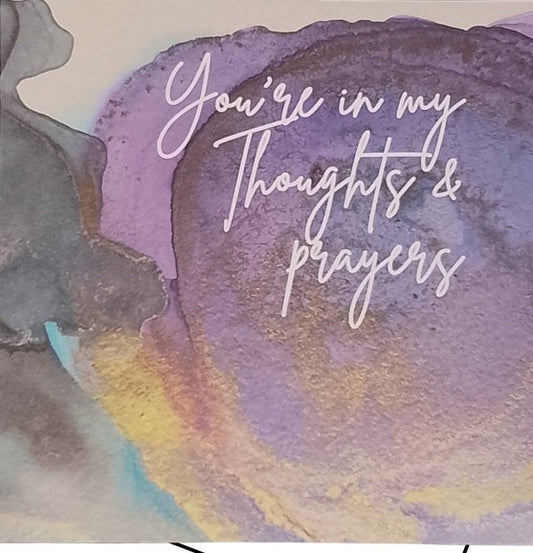 In My Thoughts Card - Re-vived