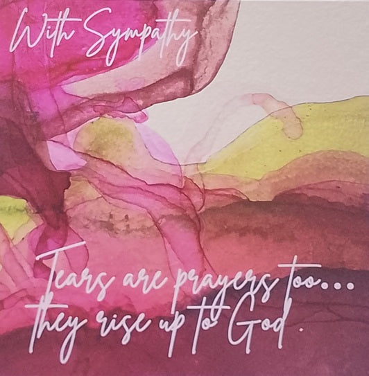 With Sympathy Card - Re-vived