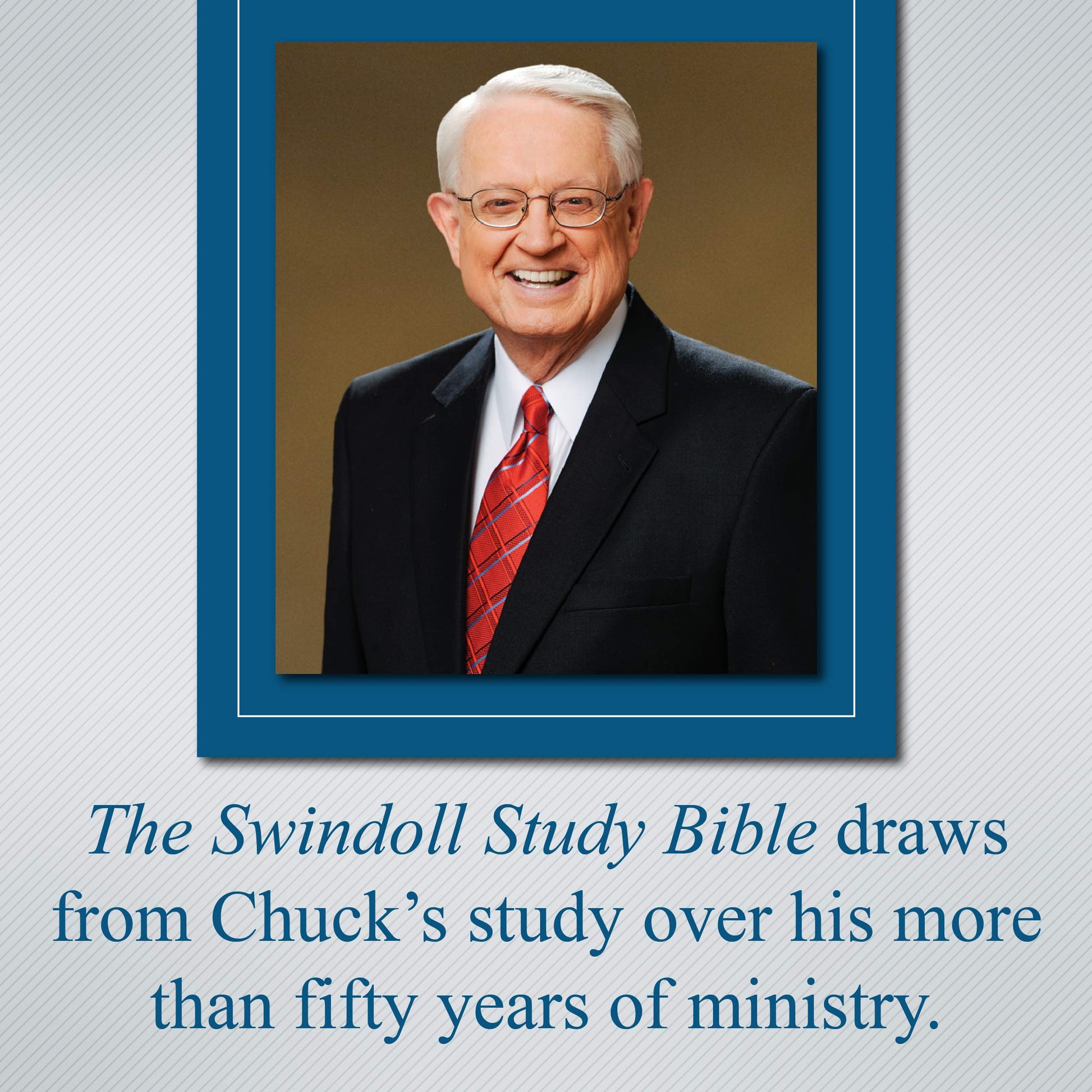The NLT Swindoll Study Bible Brown/Tan - Re-vived