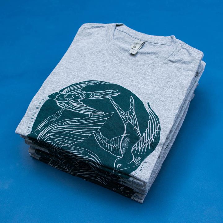 We Rise We Bow T-Shirt - Small - Re-vived