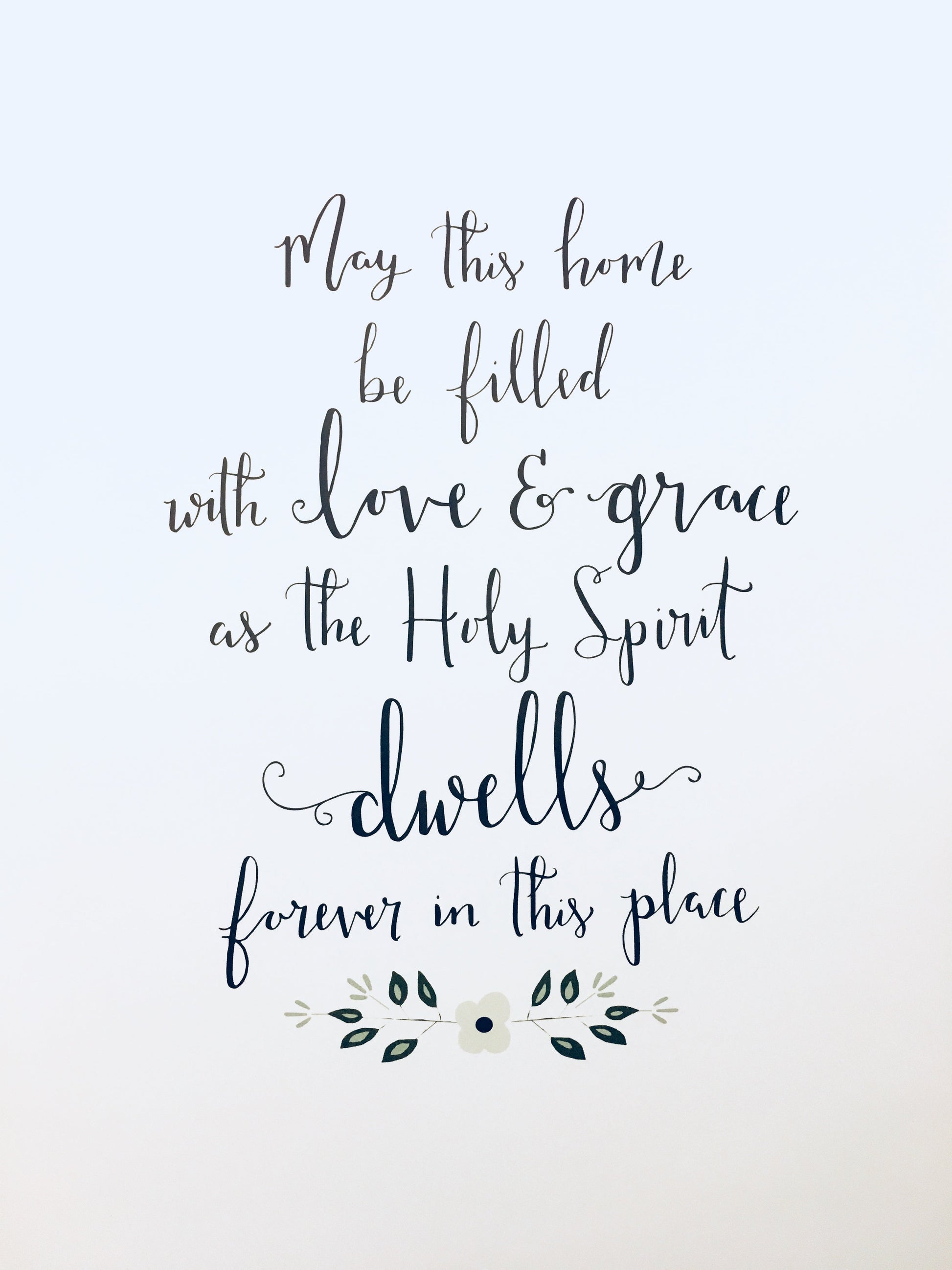 May This Home A6 Card - Re-vived
