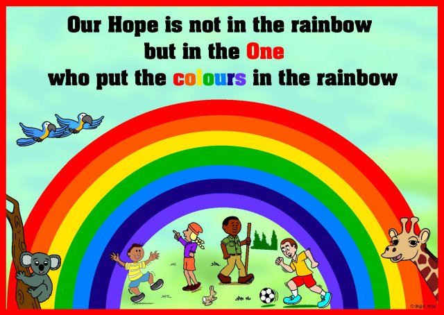 Rainbow Poster - Re-vived