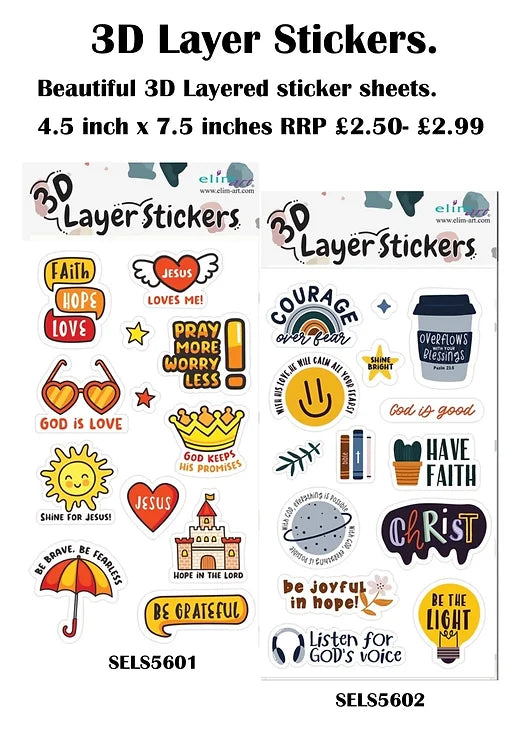 3D Layer Stickers