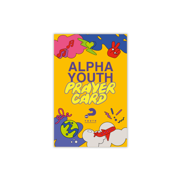 Alpha Youth Prayer Card (Pack of 50)