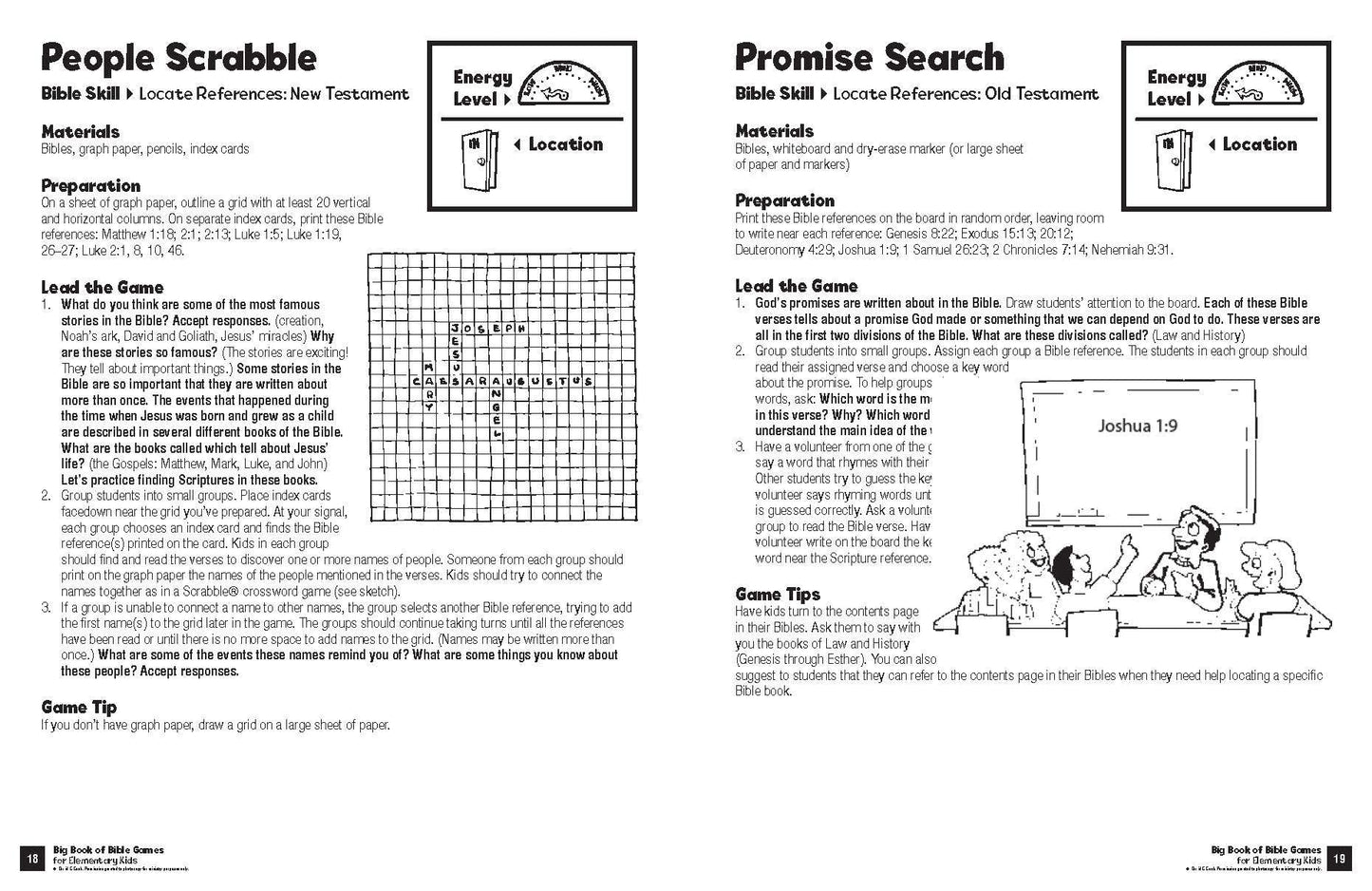 Big Book Of Bible Games For Elementary Kids - Re-vived