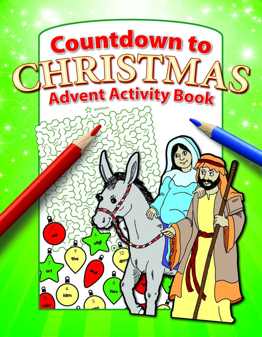 Countdown to Christmas Advent Activity Book - Re-vived