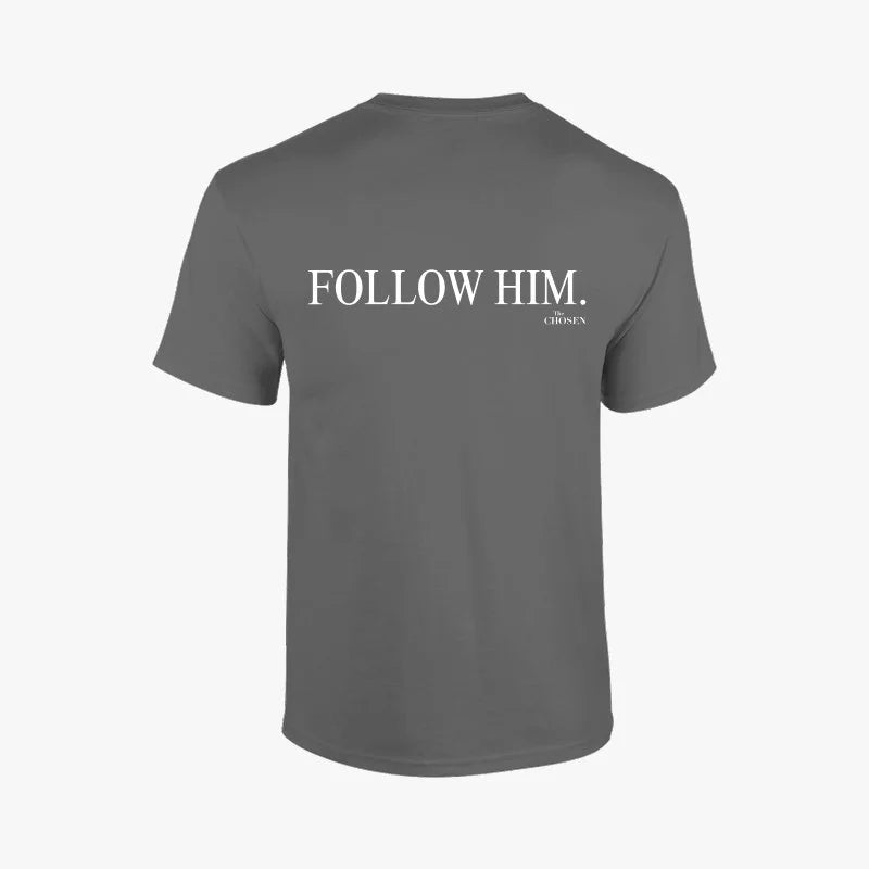 The Chosen - Follow Him T-shirt - grey