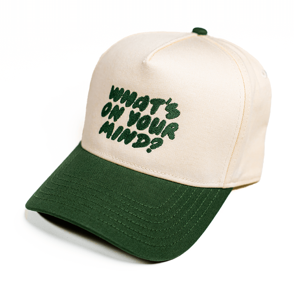 Alpha Youth Cap (Two-Tone Natural & Green)