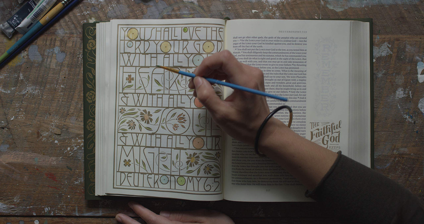 ESV Illuminated Bible, Art Journaling Edition - Re-vived
