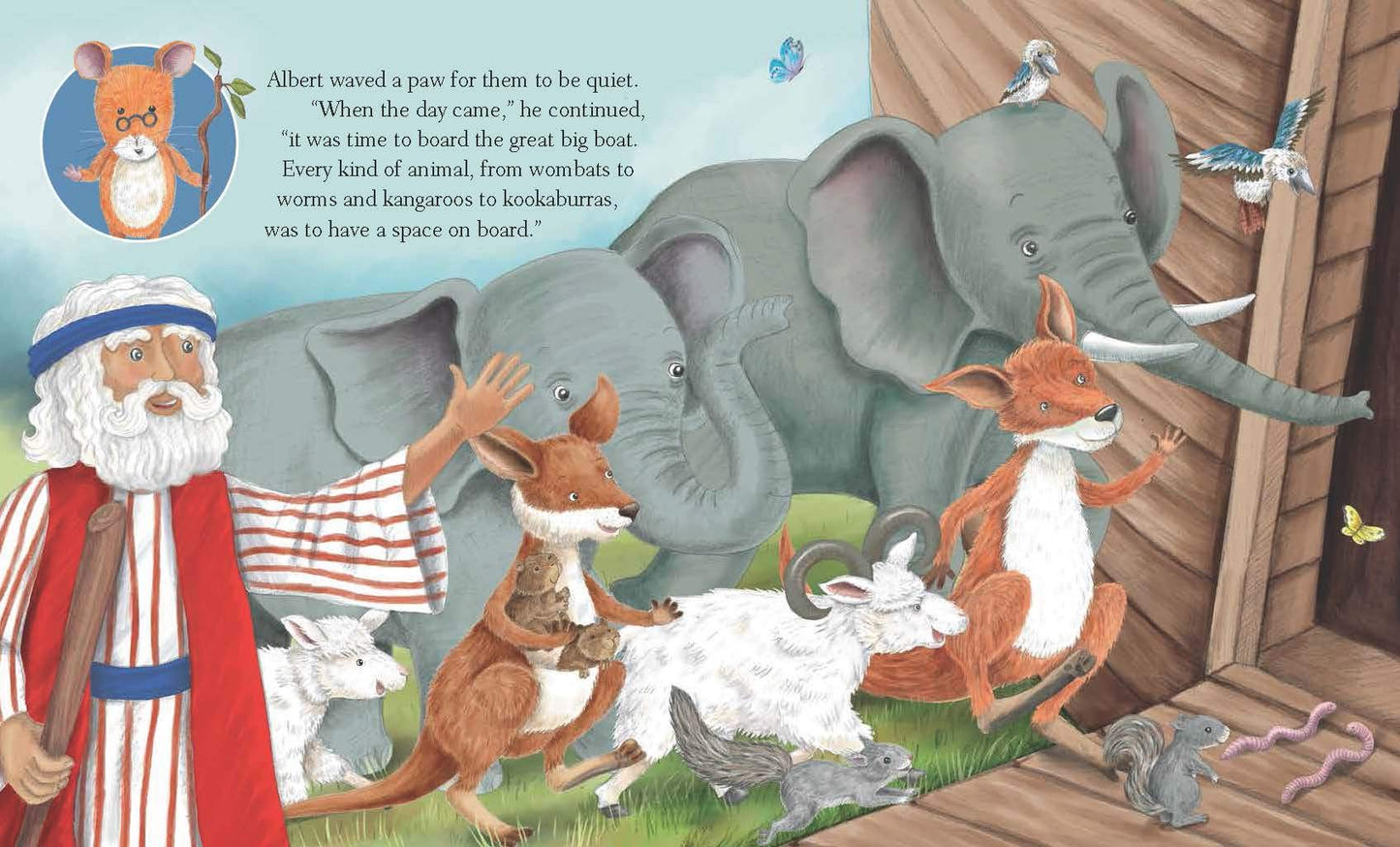 Albert and The Big Boat - A Noah's Ark Story - Re-vived
