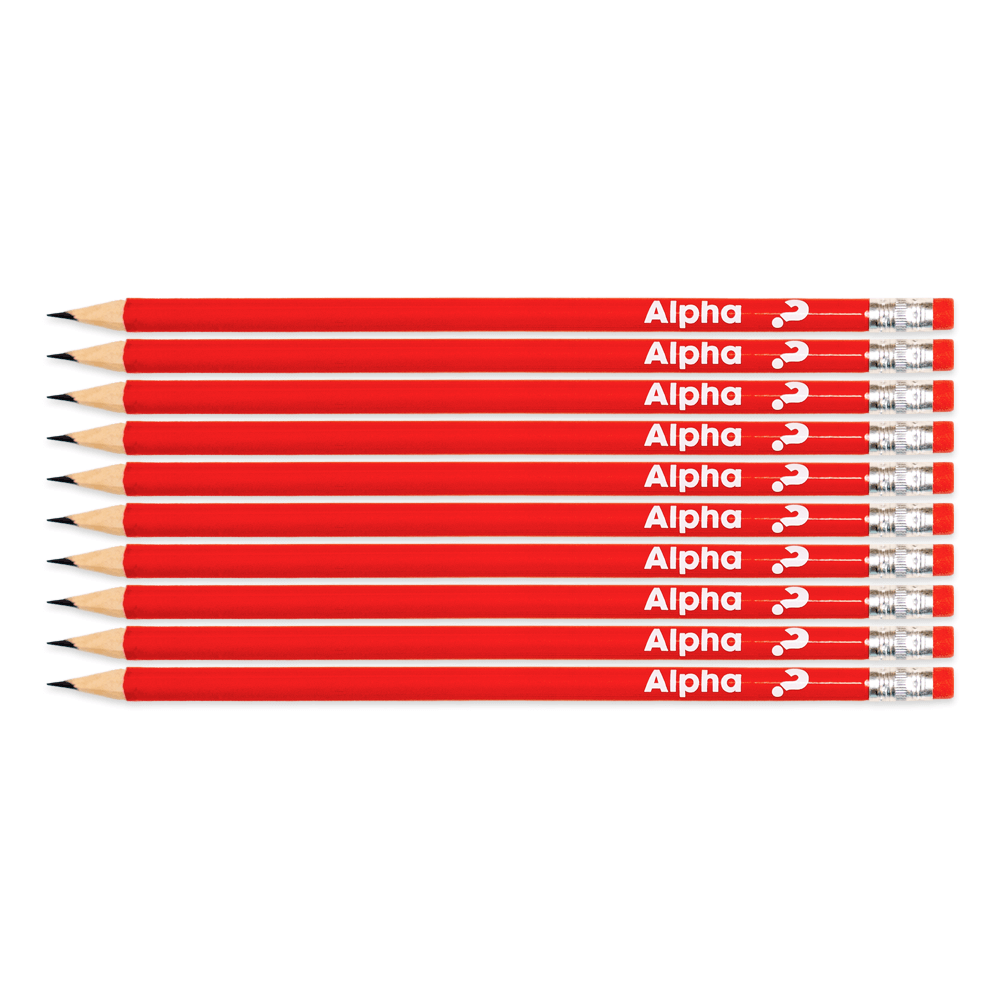 Alpha Pencils (Pack of 10)