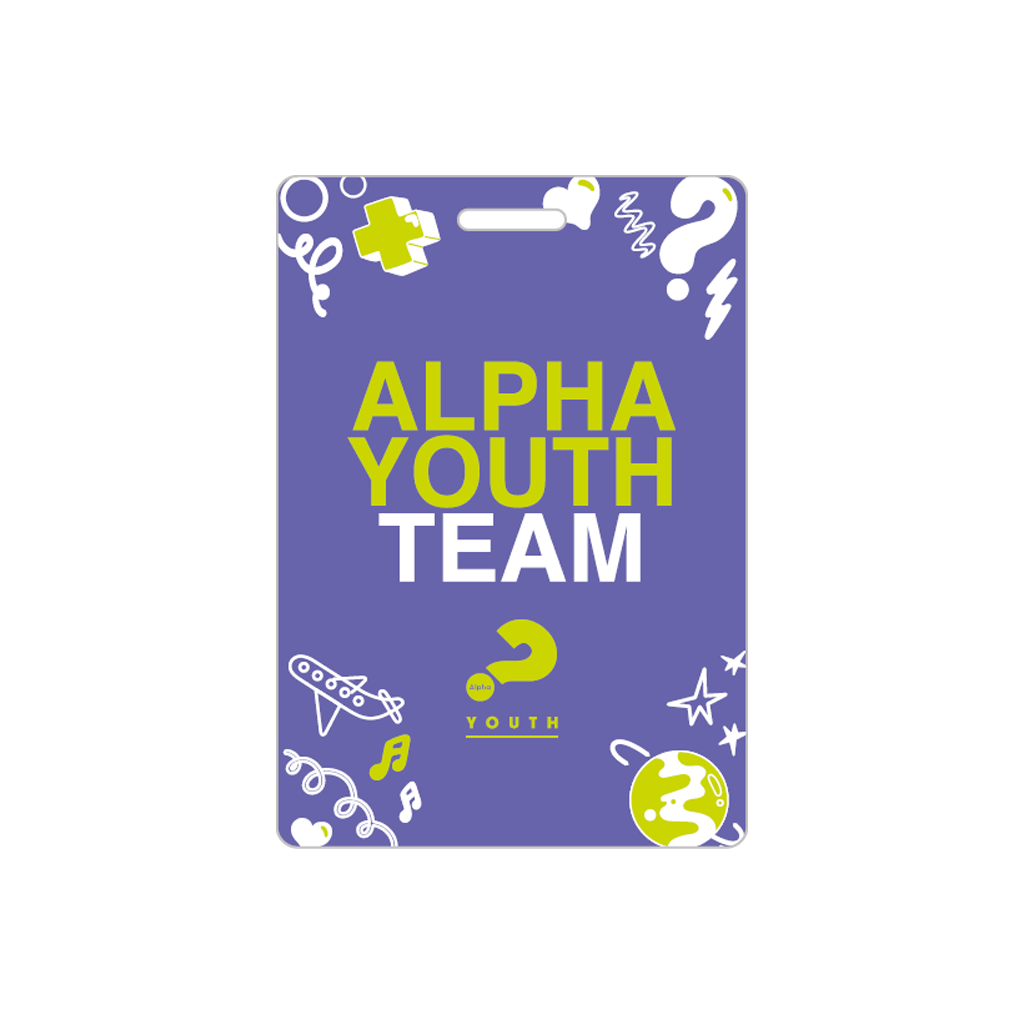 Lanyard Card: Alpha Youth Team