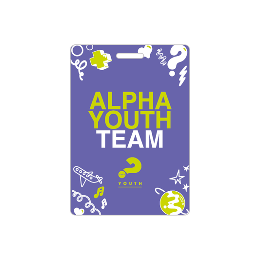 Lanyard Card: Alpha Youth Team