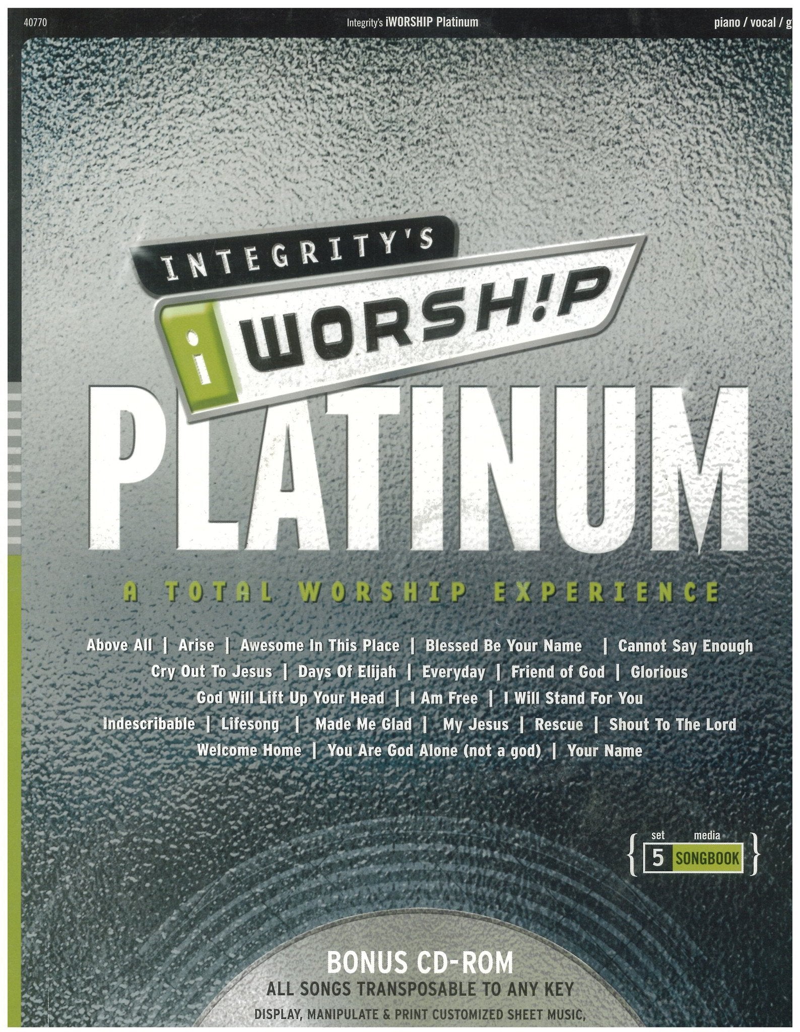 Integritys IWorship Platinum Songbook - Various Artists - Re-vived.com