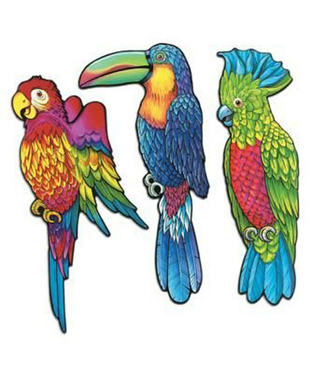 VBS Exotic Bird Cutouts