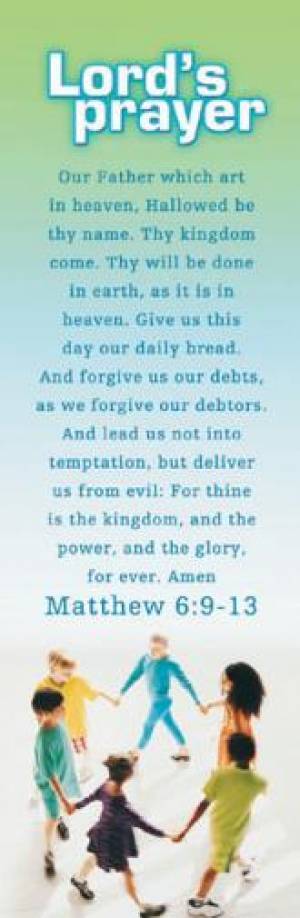 The Lord's Prayer Children Bookmark (Pack of 25)