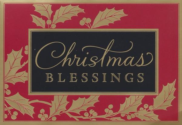 Christmas Blessings Boxed Cards (Box of 18)