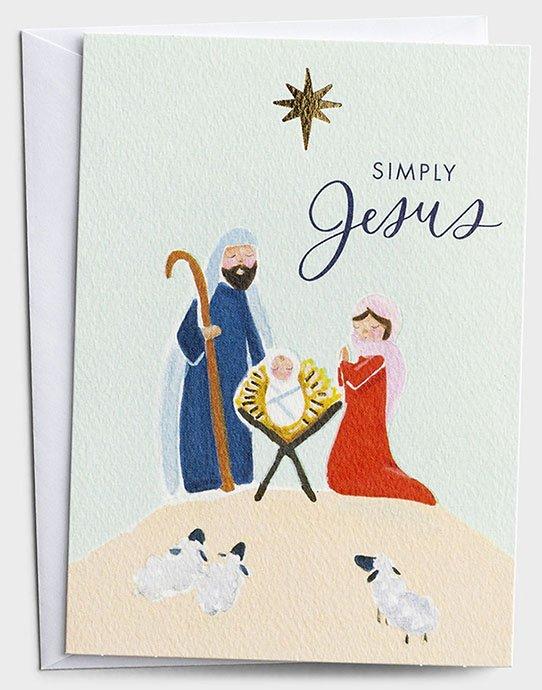 Manger Boxed Christmas Cards (Box of 18)