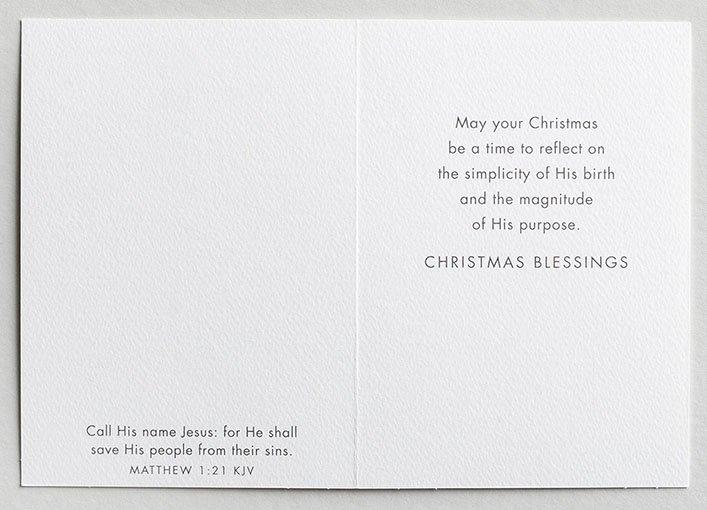 Manger Boxed Christmas Cards (Box of 18)