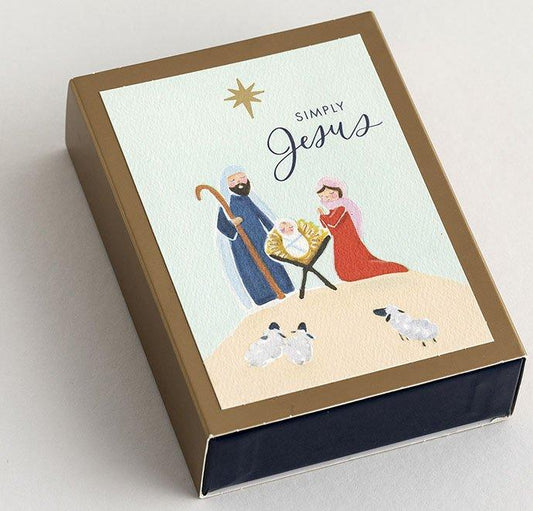 Manger Boxed Christmas Cards (Box of 18)