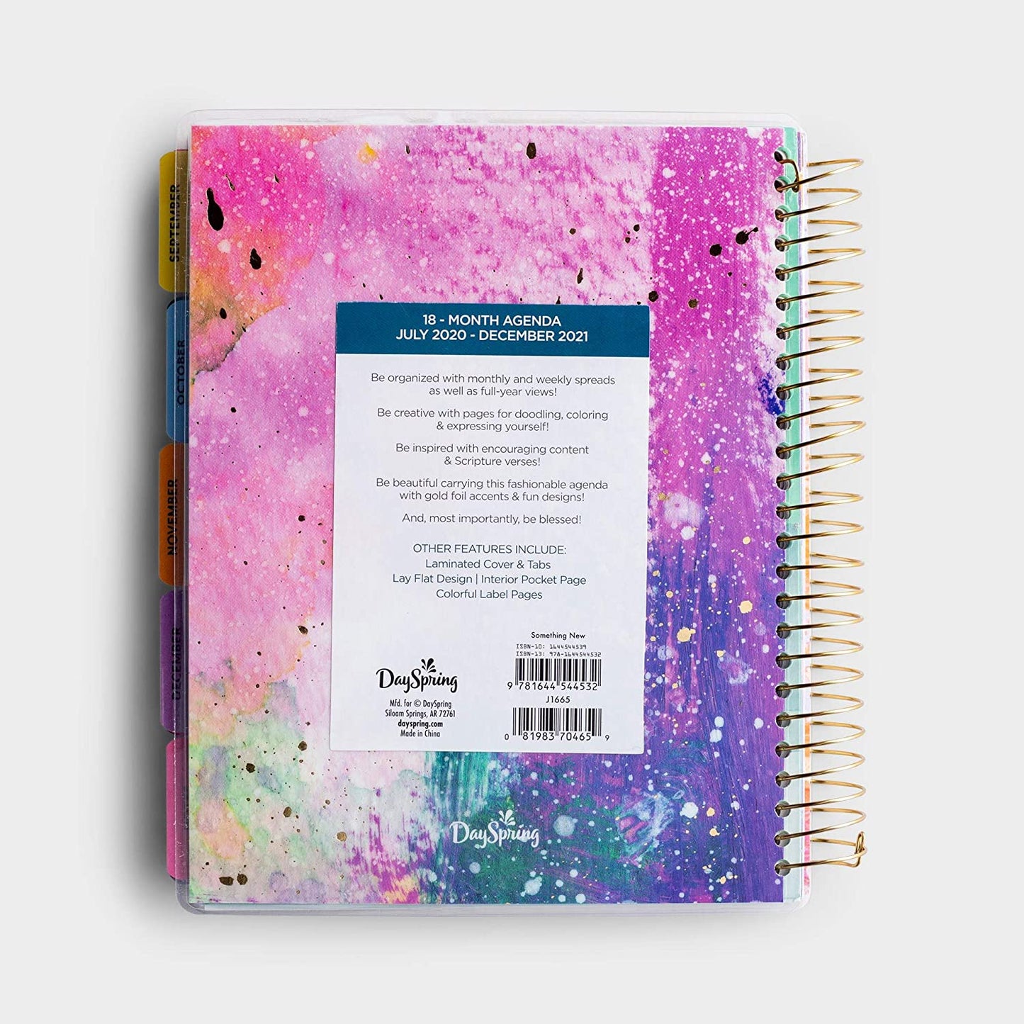 2021 Agenda Planner: Something New