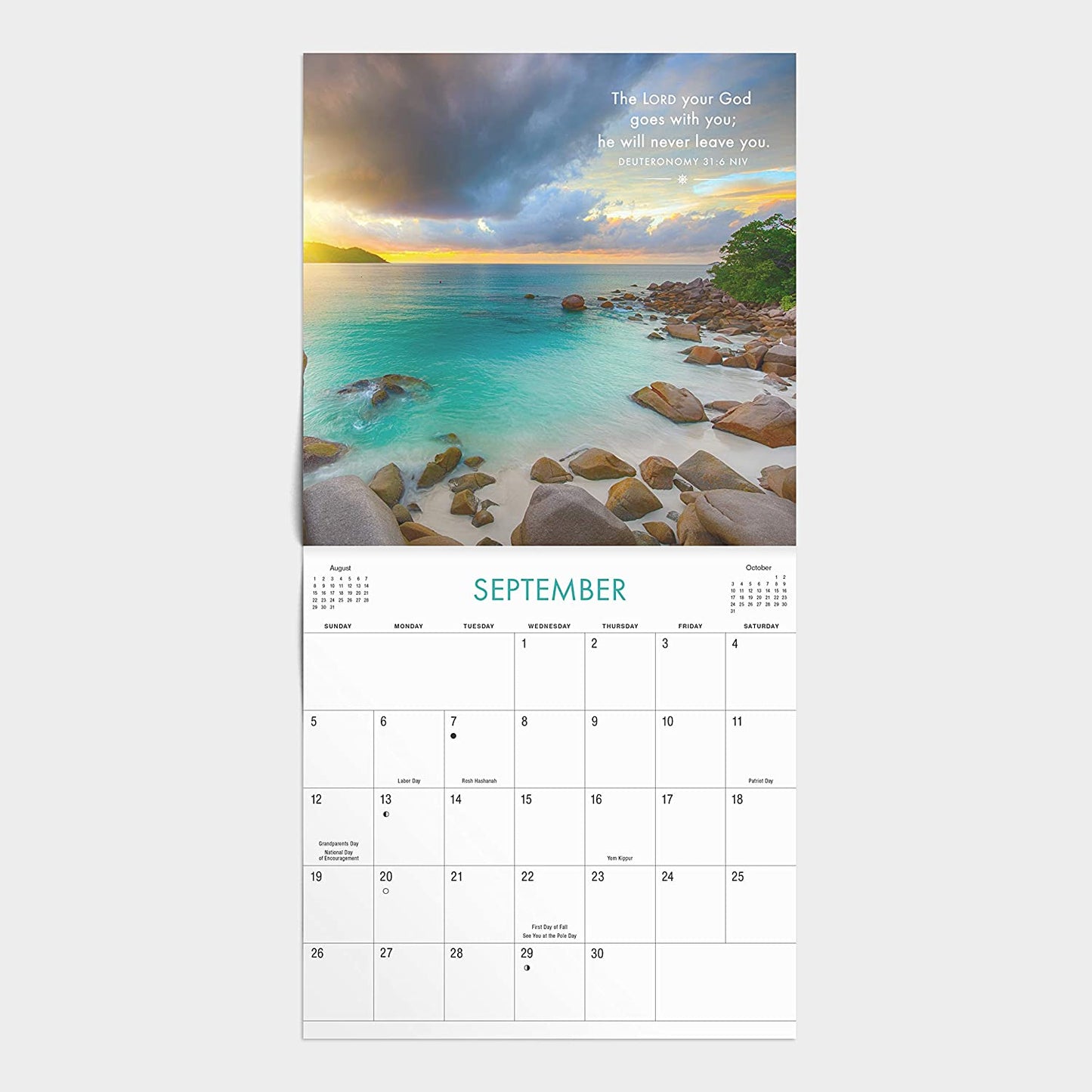 2021 Calendar: Footprints