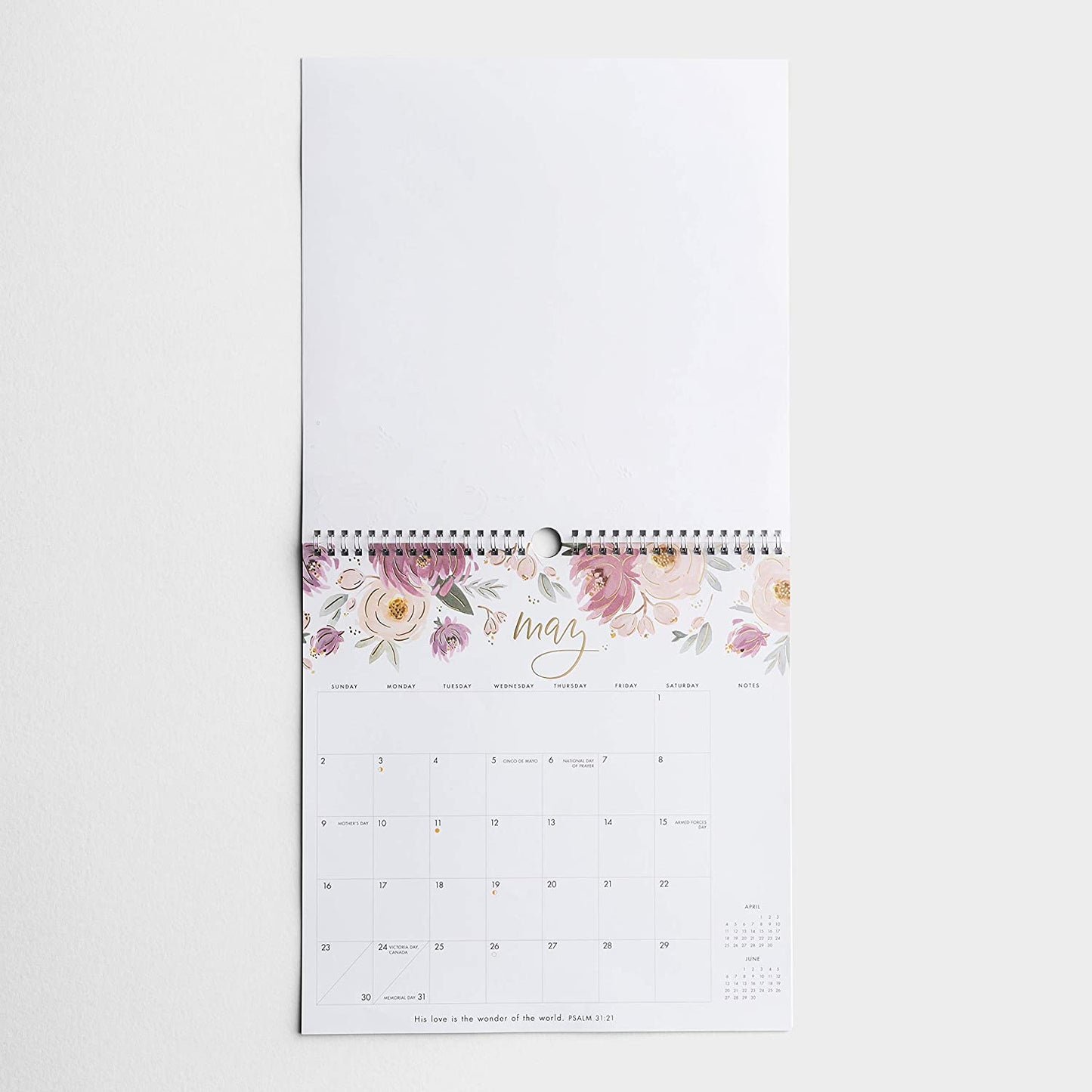 2021 Calendar: Beauty Love Joy Kindness