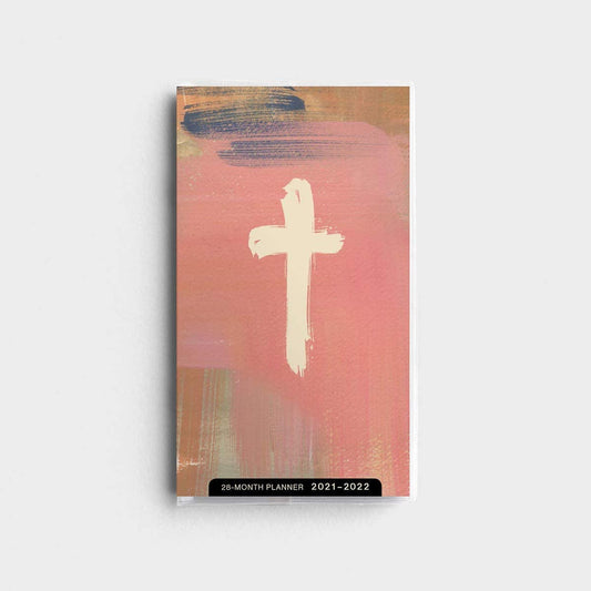 2021 28-Month Planner: Brush Cross
